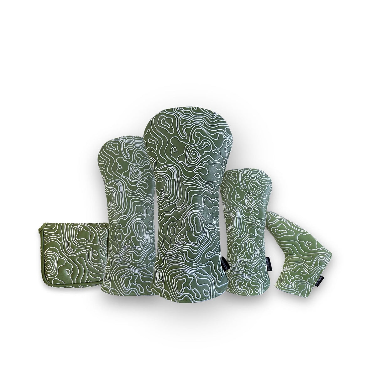 Topographic Edition - Fairway Green / Embroidered Pure White